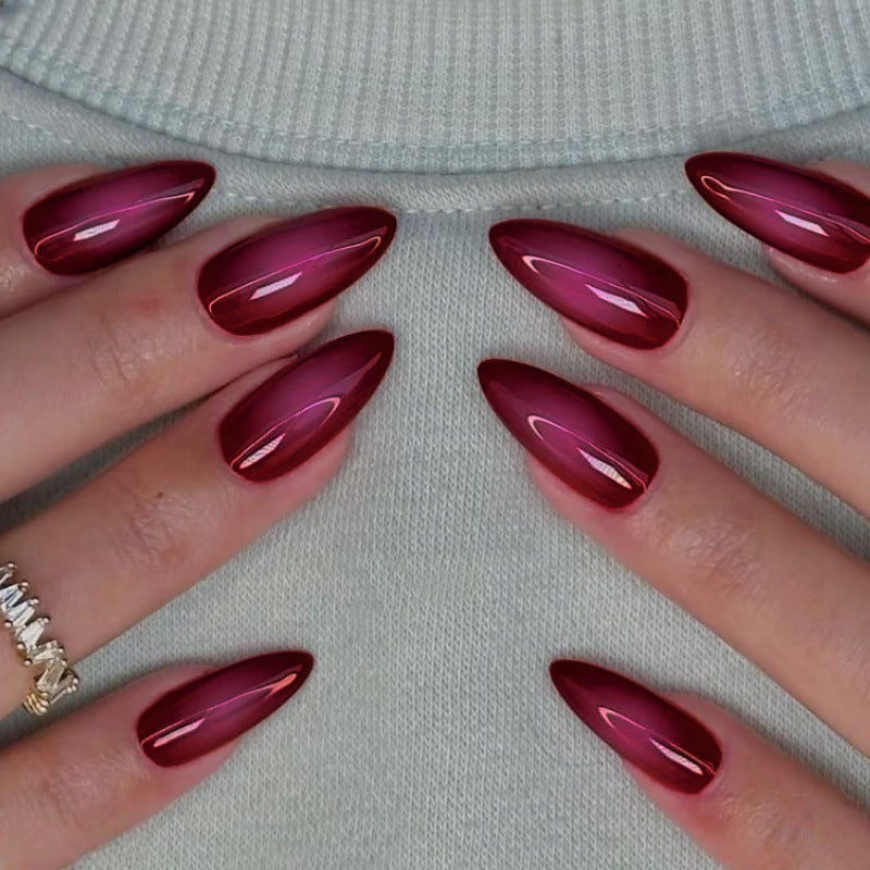 Premium Glänzende Stiletto Press-On Nagelspitzen Brehn