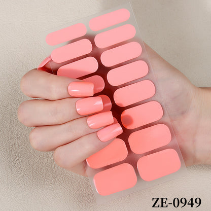 Matte Gel Nagelstreifen