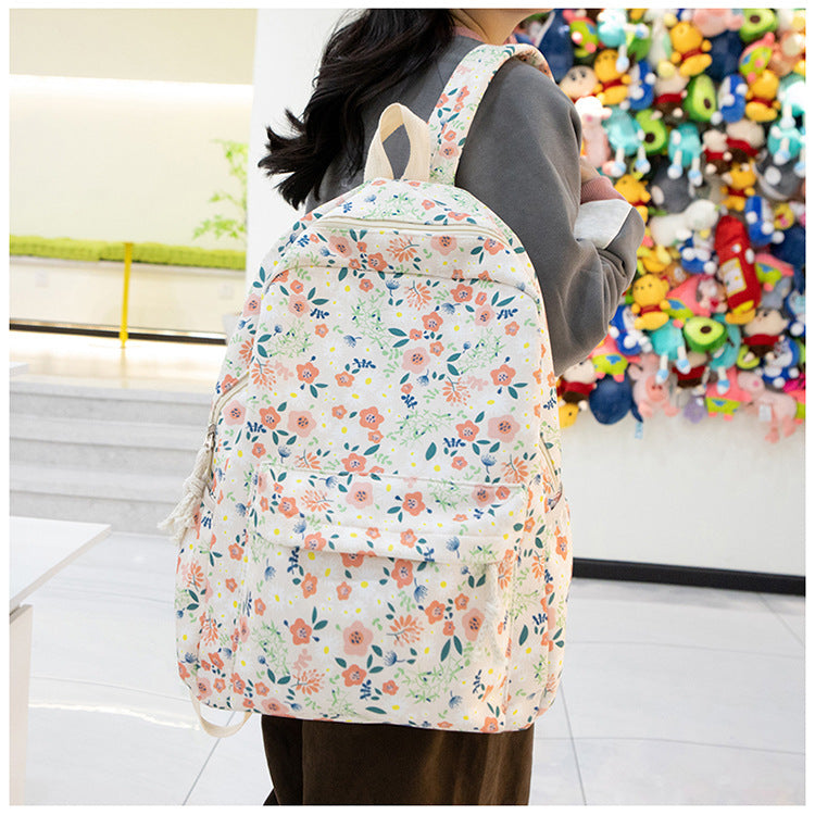 Blütenmuster Rucksack Brehn