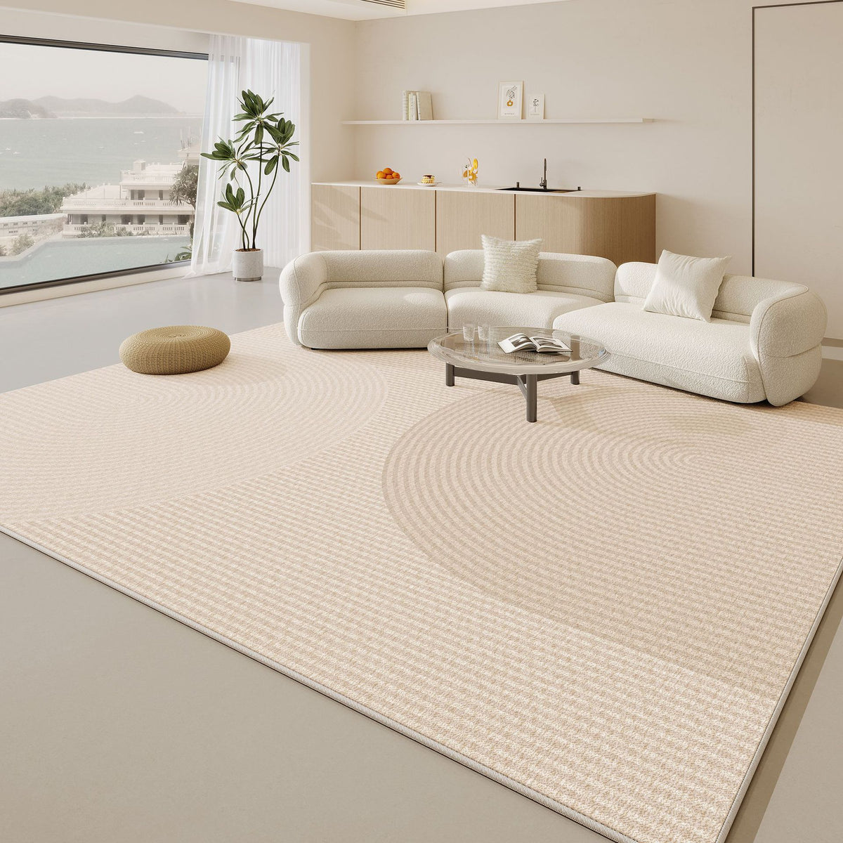 Geometrisch gemusterter Teppich Brehn