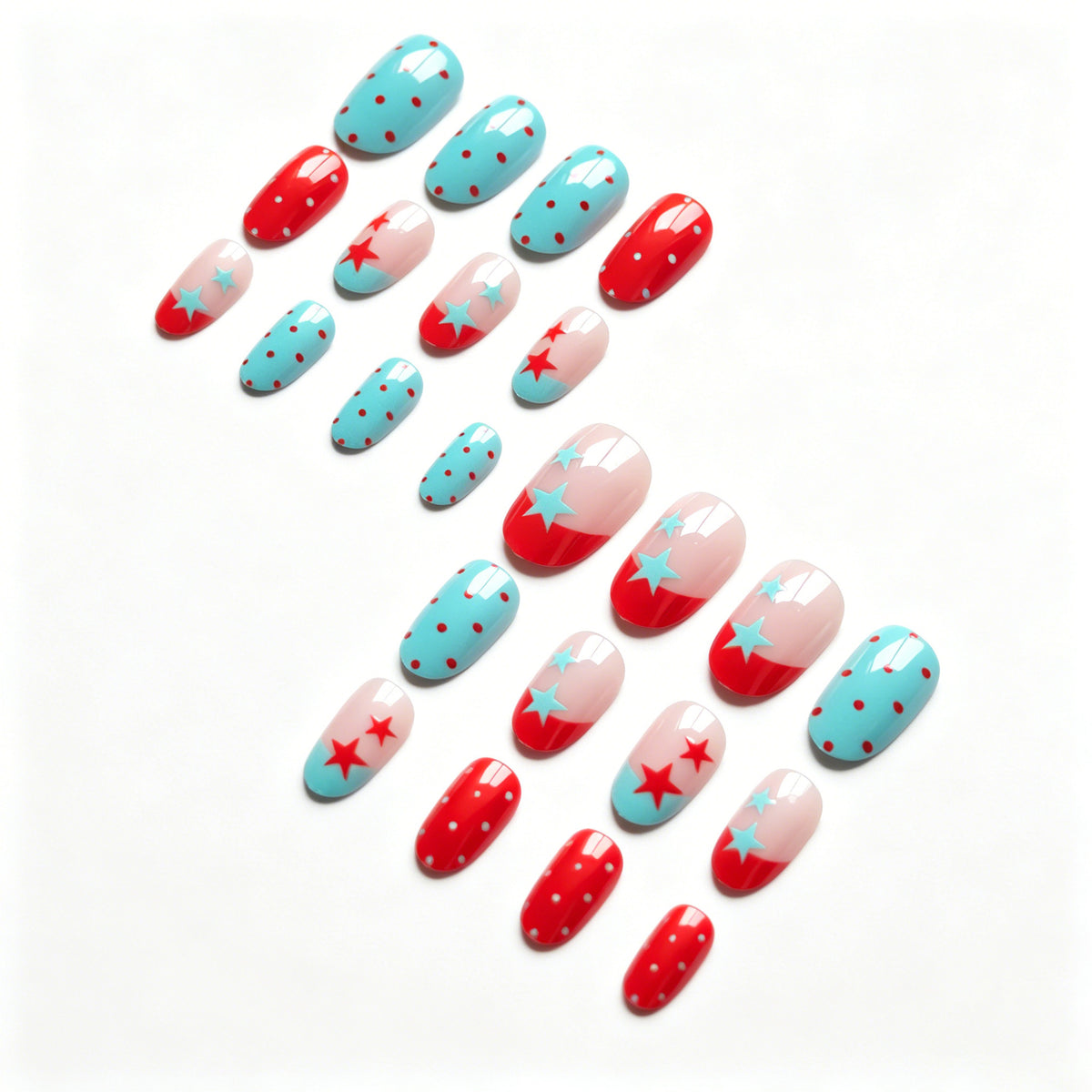 Kreatives thematisches Nagelkunstset