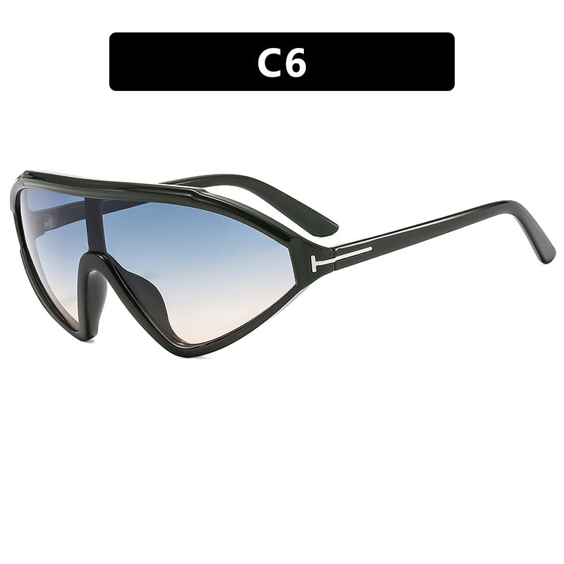 Damen Sport Sonnenbrille mit aerodynamischem Design und UV-Schutz Brehn
