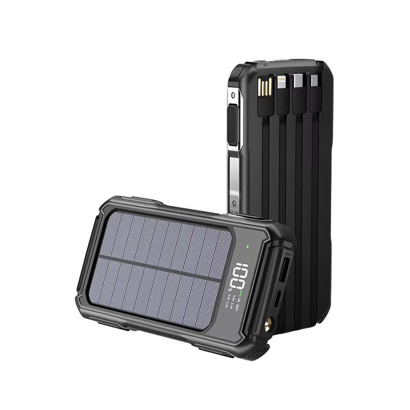 Robuste Solar Powerbank mit Schnellladefunktion Brehn