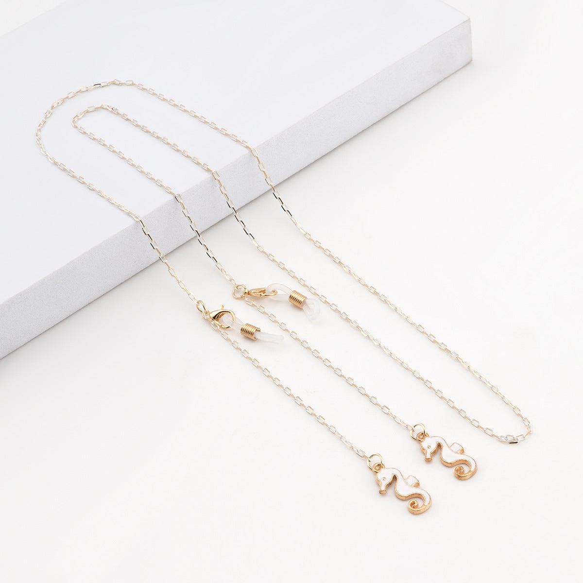 Elegante geometrische Brillenchnur Brehn