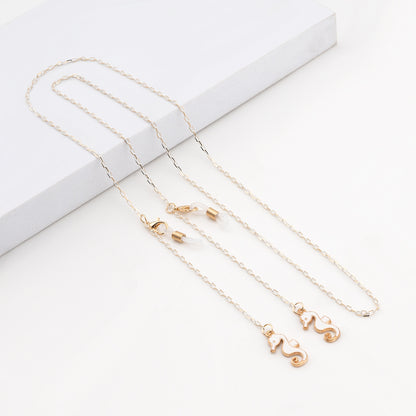Elegante geometrische Brillenchnur Brehn