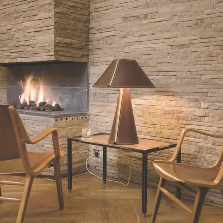 Moderne Dual Shade Tischlampe
