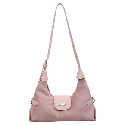 Stylische Wildleder-Schultertasche Brehn