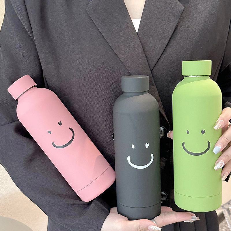 Damen Isolierflasche mit innovativem Lächelmotiv Brehn