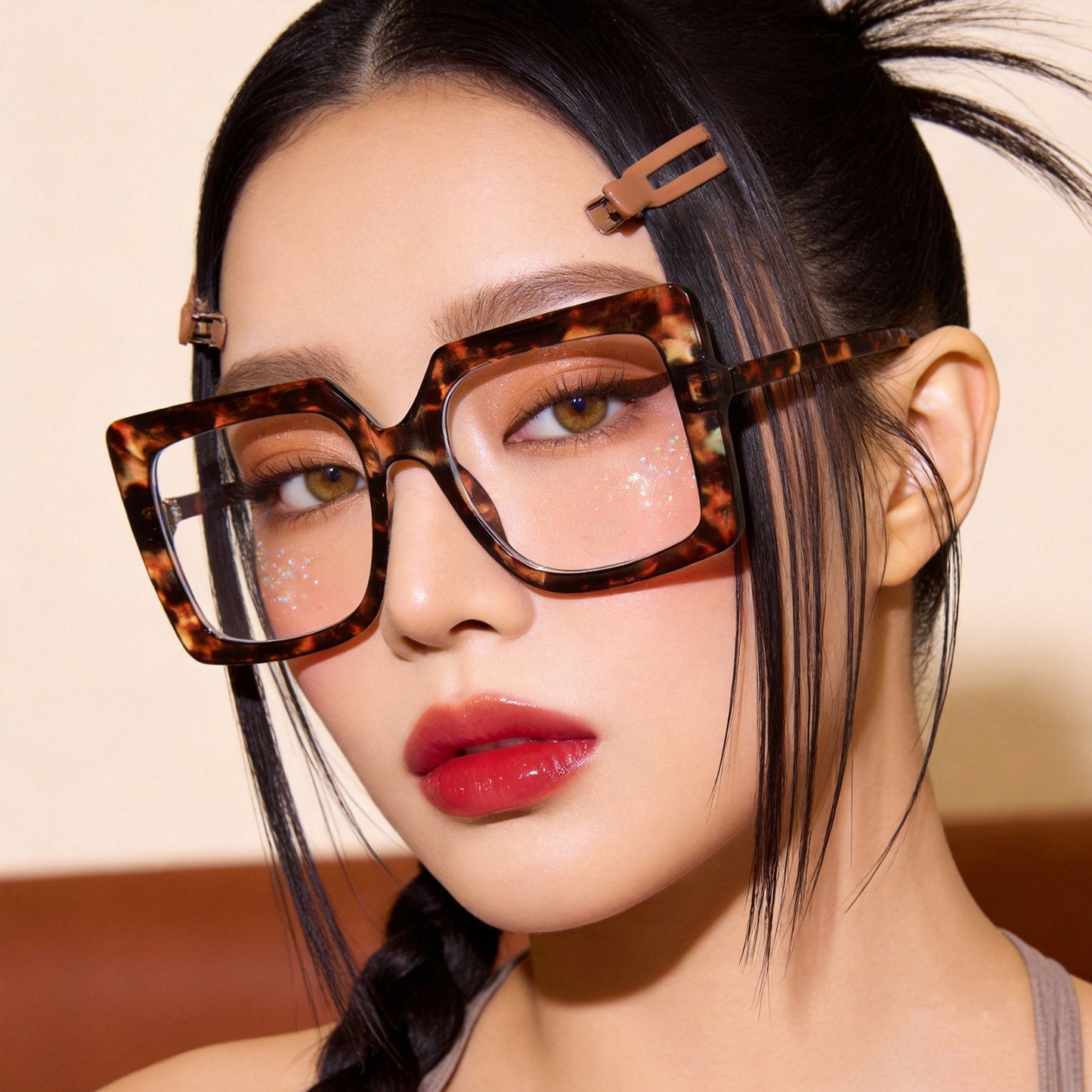 Damen modische quadratische Lesebrille Brehn