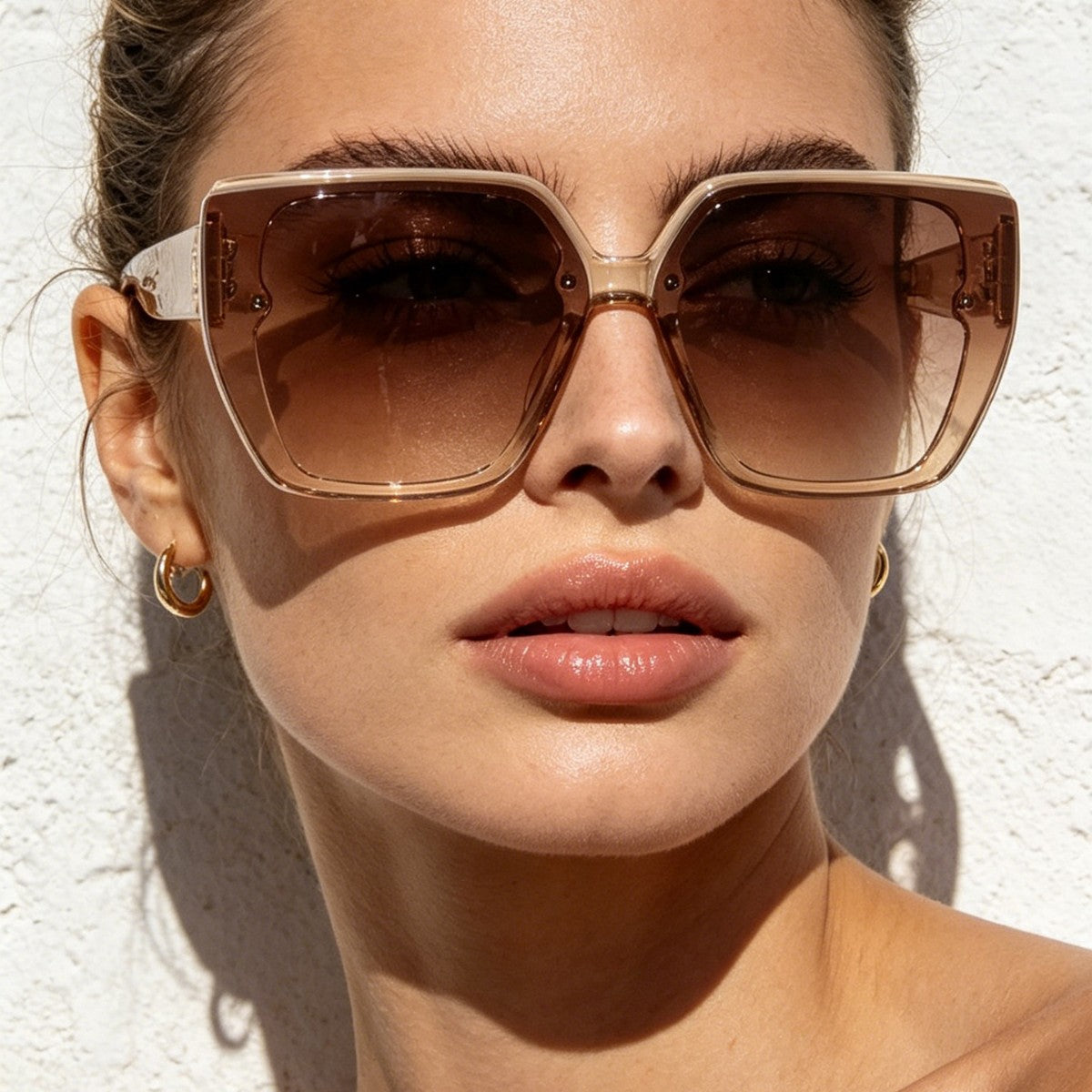 Damen oversized Sonnenbrille mit elegantem Design Brehn
