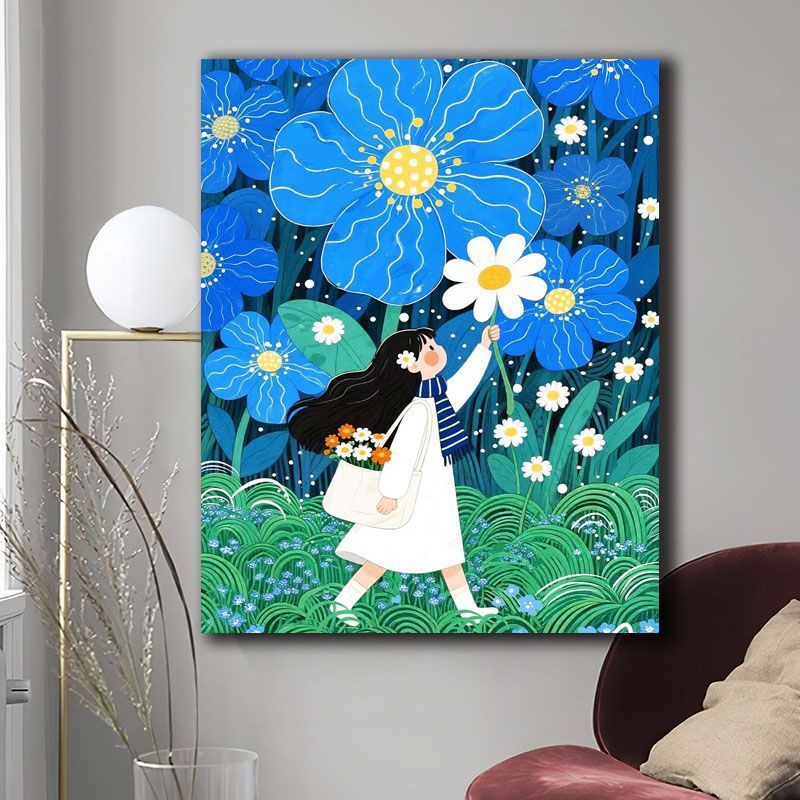 Floral Fantasy Wandkunst Brehn