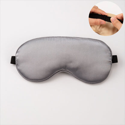 Unisex nan ergonomische Schlafmaske mit verstellbarem Elastikband und weicher Satinoberfläche Brehn