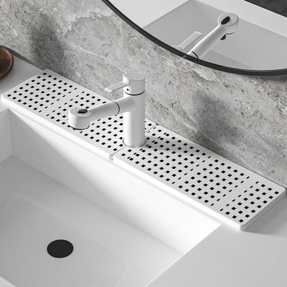 Dekorativer Waschbecken Wasserhahn Schutzmatte