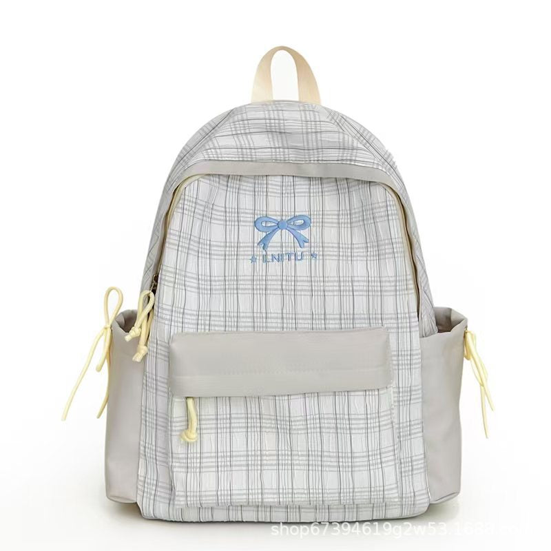 Karo-Muster Rucksack Brehn