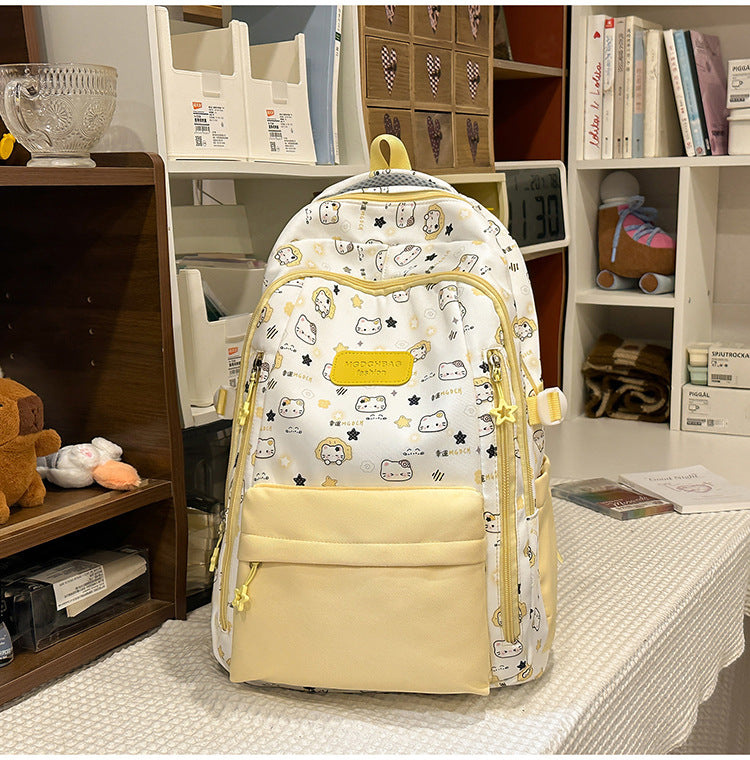 Niedlicher Charakter-Themen-Schulrucksack