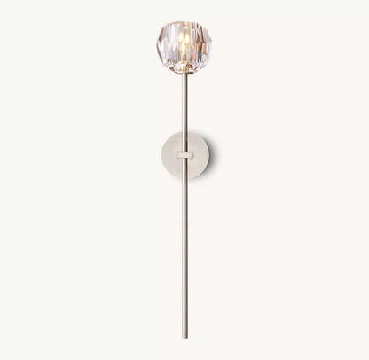 Elegante Kristall Wandleuchte
