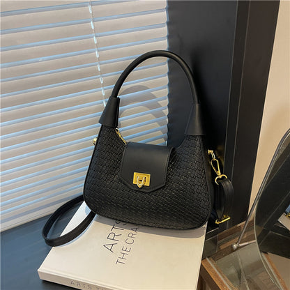 Elegante Gewebte Handtasche