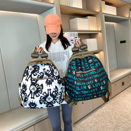 Stylische Canvas-Rucksack Brehn