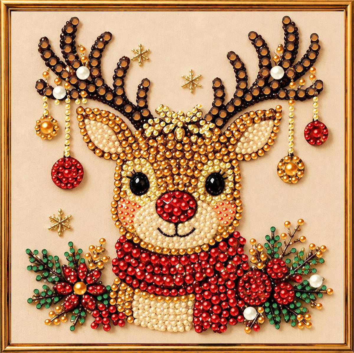 Festliche Weihnachtsbaum Dekoration
