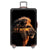 Unisex nan robuster Hartschalen-Trolley mit Löwenportrait Motivdruck, stoßfester ABS-Polycarbonat-Schale, mehrrädrigem Fahrwerk und TSA-Sicherheitsverschluss Brehn