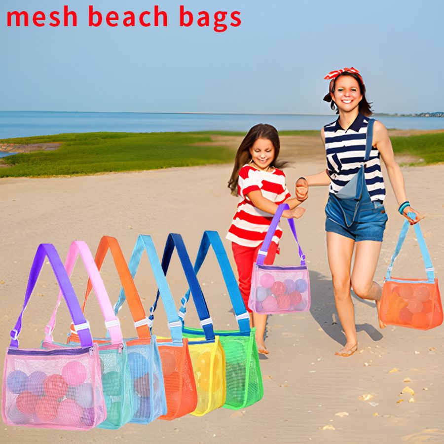 Flexible Netztasche mit Verstellbarem Schultergurt Brehn