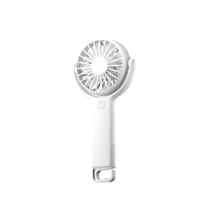 Damen tragbarer Handventilator mit ergonomischem Griff und variabler Windstärke Brehn