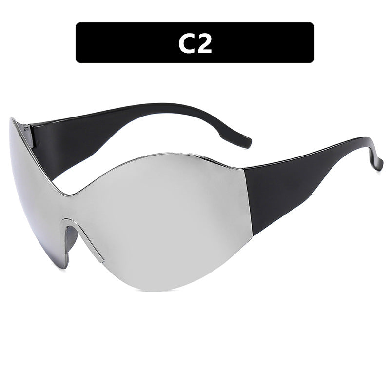 Damen futuristische Sonnenbrille Brehn