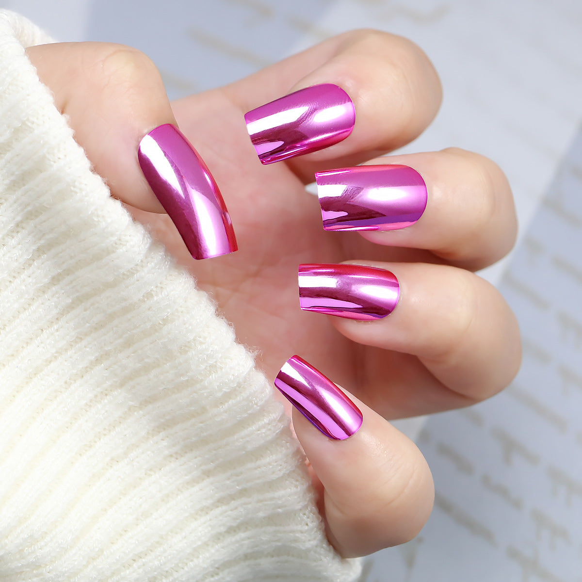 Premium Spiegel Finish Nagelkunst Tipps Brehn