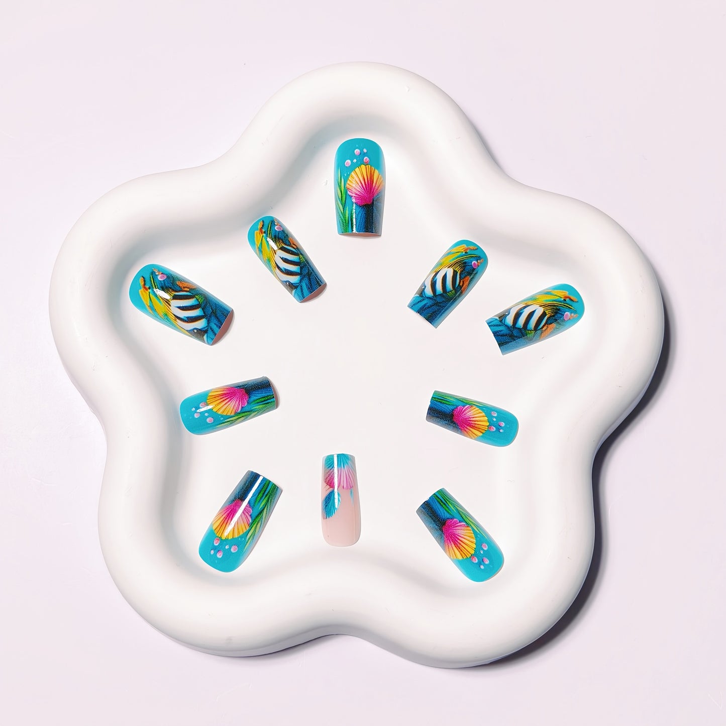 Kreatives Unterwasser Nageldesignset Brehn