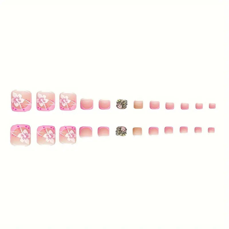 Floral Nail Art Enhancement Set Brehn
