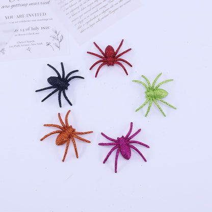 Glitzernde Halloween-Spinnen-Dekoration Brehn