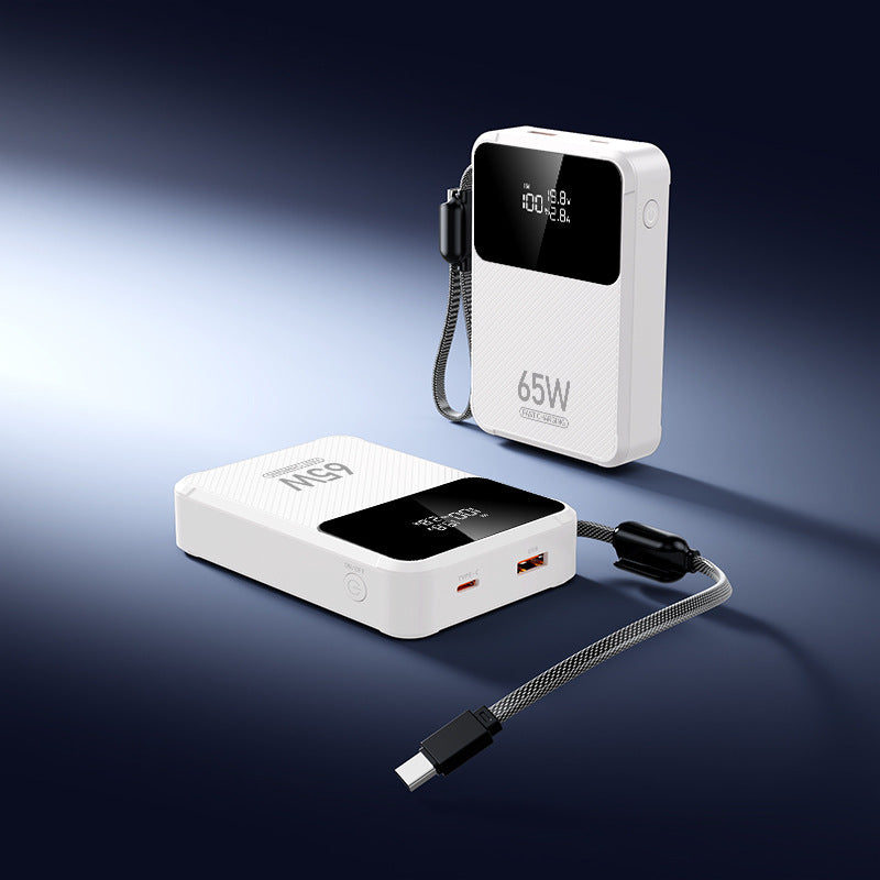 Tragbare Powerbank mit Intelligenter Schnellladefunktion und Digitaler Anzeige Brehn