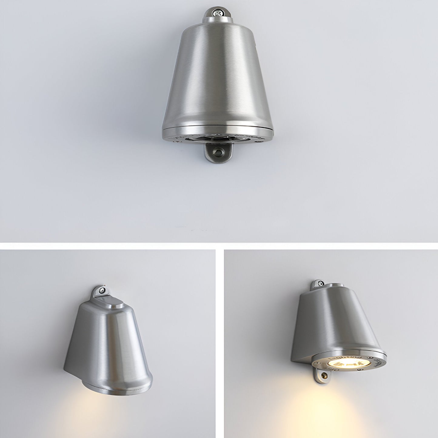 Brehn | Minimalistische LED Außenwandleuchte