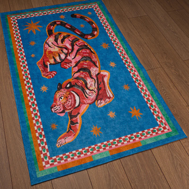 Künstlerische Tiger-Themen-Bereichsmatte