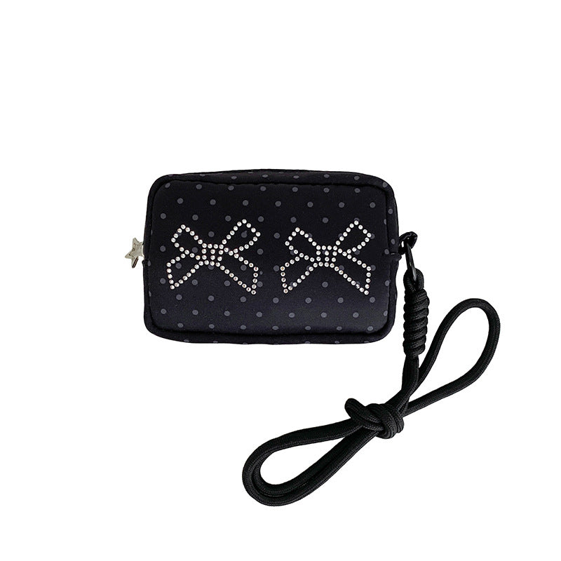 Dekorative Strass Mini-Handtasche