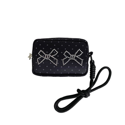 Dekorative Strass Mini-Handtasche
