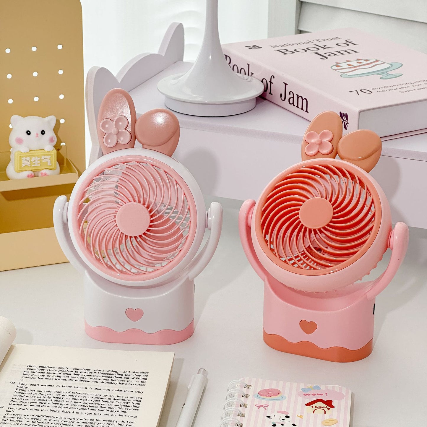 Unisex Tragbarer Mini Handventilator im niedlichen Tierdesign Brehn
