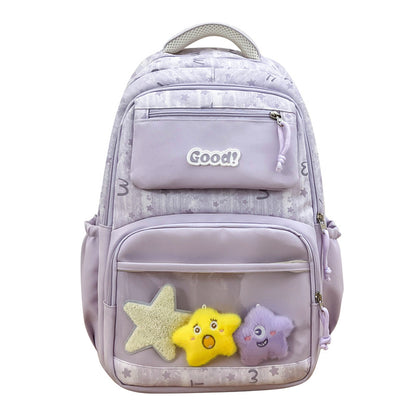 Kinderrucksack mit Sternenmuster Brehn