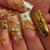 Premium Dekorative Press-On Nagelkunst Brehn