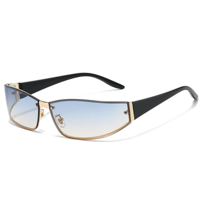 Stylische Cat-Eye Shield Sonnenbrille Brehn