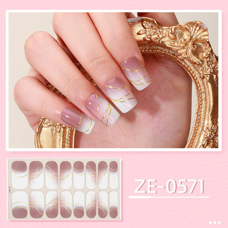 Himmlische Nagelkunst-Wraps
