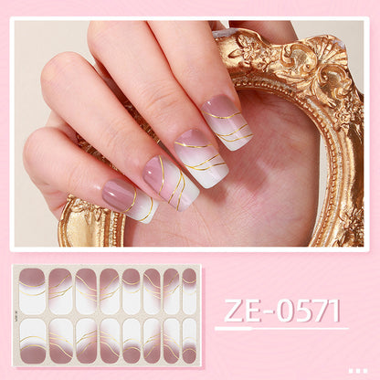 Himmlische Nagelkunst-Wraps