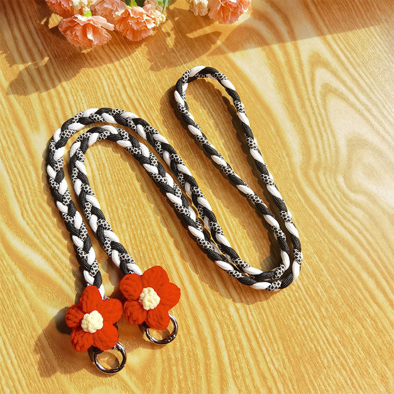 Gewebtes florales Muster Utility Lanyard Brehn