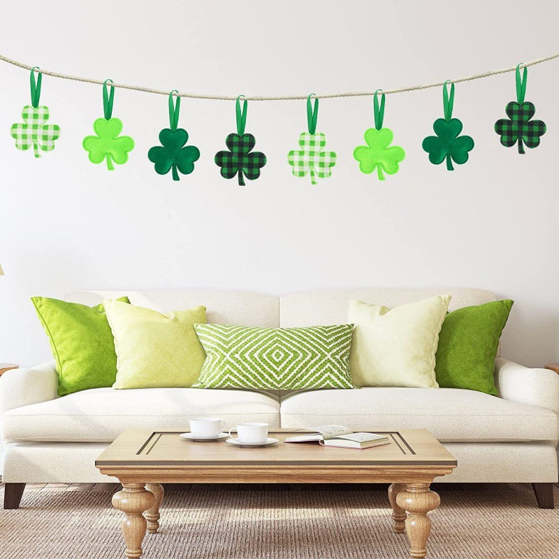 Dekorative Shamrock Ornamente Brehn