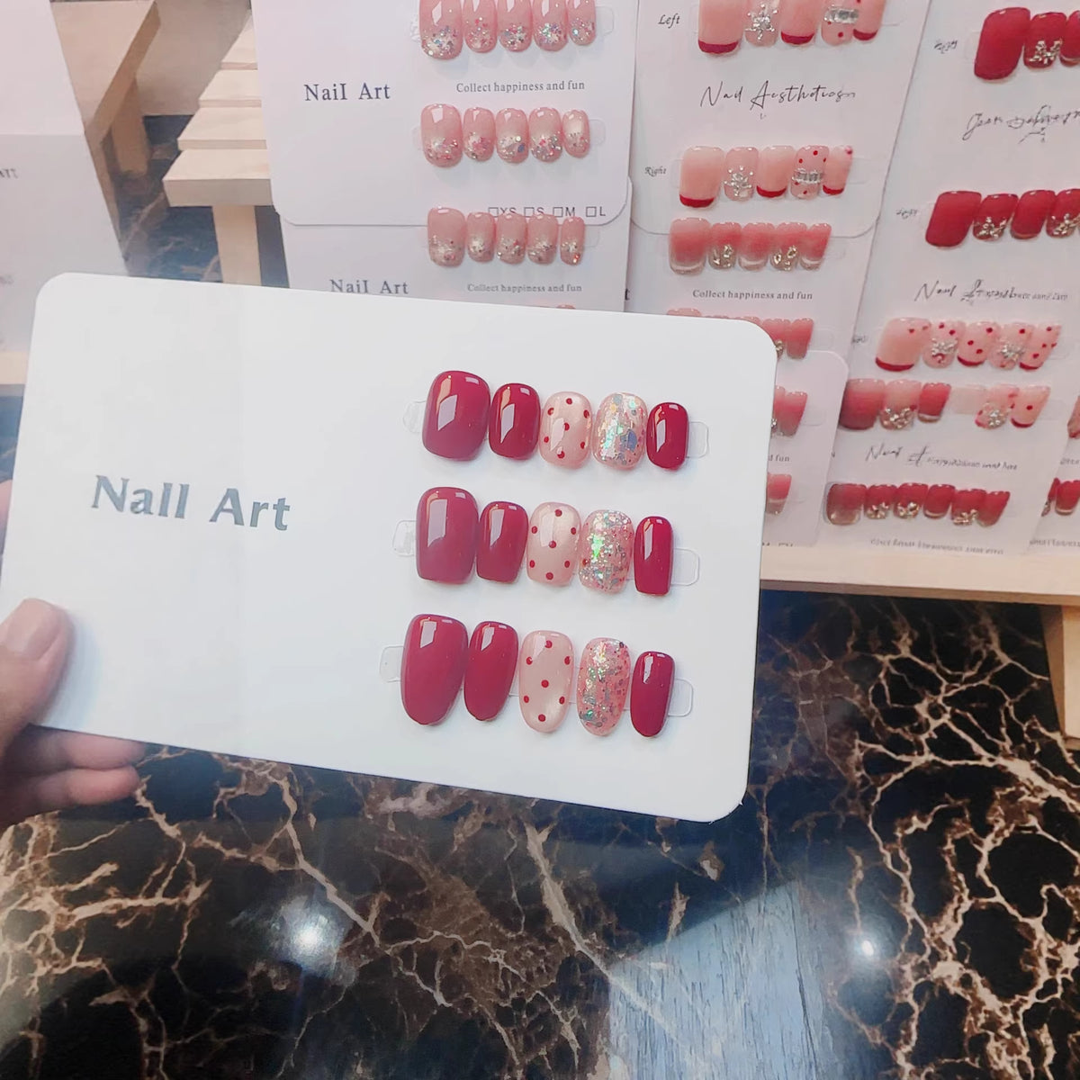 Premium Dekoratives Nagelkunst Set Brehn