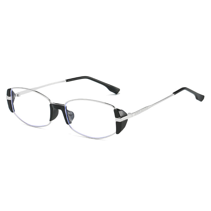 Damen elegante Korrektionsbrille mit hochwertigem Metallrahmen und stilvollen Akzenten Brehn