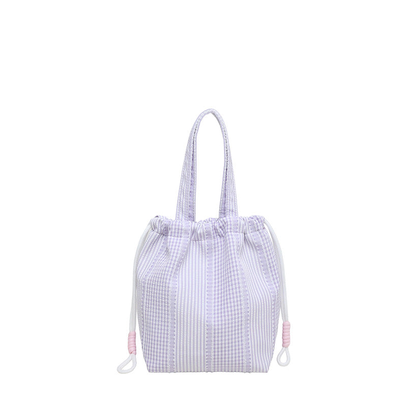 WoDrawstring Utility Tote Bag Brehn