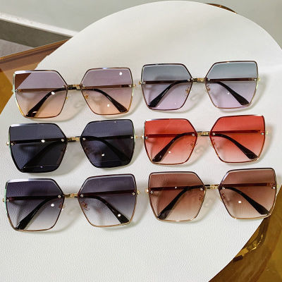 Damen modische quadratische Sonnenbrille mit polarisierenden Gläsern Brehn
