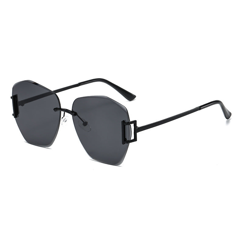 Damen futuristische Quadrat-Sonnenbrille Brehn
