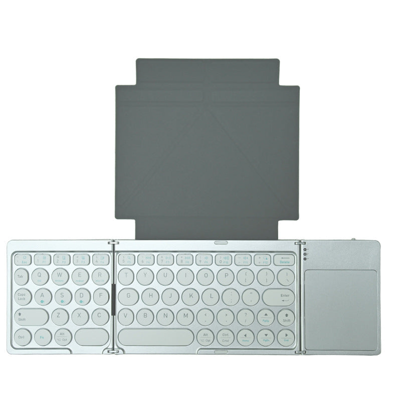 Ultra-dünnes Bluetooth-Faltkeyboard mit Touchpad Brehn